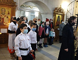 В Донском храме г. Новошахтинска соборным богослужением отметили 12-ю годовщину интронизации Святейшего Патриарха Московского и всея Руси Кирилла