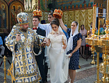 Епископ Шахтинский и Миллеровский Симон совершил таинство Венчания
