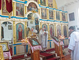 Престольный праздник в Никольском храме станицы Еланской