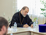 Епархиальный совет состоялся в духовно-просветительском центре при Покровском кафедральном соборе города Шахты