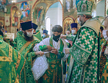 Шахтинская епархия молитвенно отметила 6-летнюю годовщину епископской хиротонии своего правящего архиерея