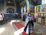 С архипастырским визитом Преосвященнейший епископ Симон посетил второй кафедральный город Шахтинской епархии Миллерово
