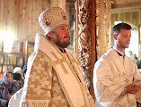 В Крещенский сочельник епископ Шахтинский и Миллеровский Симон совершил богослужение в храме святителя Николая г. Новошахтинска