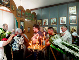 В посёлке Отрадном отметили престольный праздник в честь преподобного Серафима Саровского