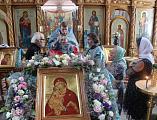 День престольного праздника в храме Донской иконы Божией Матери