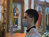 В Крещенский сочельник епископ Шахтинский и Миллеровский Симон совершил богослужение в храме святителя Николая г. Новошахтинска