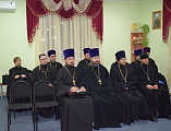 Благочинный Александровск-Грушевского округа протоиерей Сергий Яценко провел собрание духовенства центрального благочиния епархии