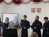 Пасхальный концерт прошел в воскресной школе Покровского кафедрального собора г. Шахты