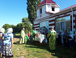 В День Святого Духа прихожане Свято-Духовского храма хутора Грачев отметили престольный праздник
