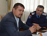 Благочинный приходов Нижнедонского округа принял участие в заседании комиссии по делам казачества при Администрации Октябрьского района