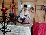 Престольный праздник в храме в честь Архистратига Михаила хут. Елкин