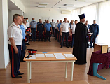 Протоиерей Владимир Лавлинский принял участие в отчетно-выборном Большом Круге юртового казачьего общества «Верхнедонское»