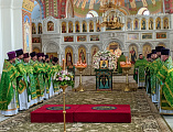 Преосвященнейший епископ Симон принял участие в торжествах по случаю дня памяти преподобной Арсении (Себряковой) в Спасо-Преображенском монастыре в городе Серафимовиче Волгоградской области