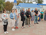 В память о трагедии Беслана на Соборной площади города Шахты почтили память жертв и героев
