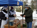 Сестры Марфо-Мариинского сестричества приняли участие в акции «Блокадный хлеб»