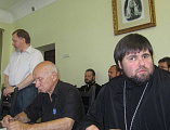 В очередном заседании архитектурно-искусствоведческой комиссии Донской митрополии под председательством митрополита Ростовского и Новочеркасского Меркурия принял участие древлехранитель Шахтинской епархии И.Г. Шарков