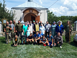 Паломники Чернышевского благочиния совершают крестный ход в Усть-Медведицкий Спасо-Преображенский монастырь в г. Серафимович