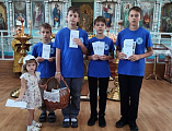 В праздник Преображения Господня в храме поселка Каменоломни прошла миссионерская акция для прихожан
