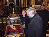 Преосвященнейший епископ Симон посетил кафедральный собор Успения Пресвятой Богородицы в Смоленске