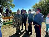 Конный переход в честь 80-летия Победы