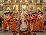 Духовенство и прихожане храмов Шахтинской епархии разделили с правящим архиереем день его тезоименитства 