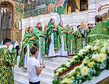 Шахтинская епархия молитвенно отметила 11-летие архиерейской хиротонии епископа Шахтинского и Миллеровского Симона