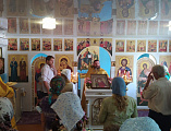 В храме святого равноапостольного князя Владимира пос. Кадамовский отметили престольный праздник
