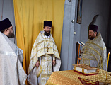 В храме святителя Тихона Задонского ст. Кривянской в годовщину кончины протоиерея Анатолия Почтового молитвенно почтили память покойного настоятеля