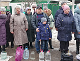 В Свято-Андреевском храме г. Миллерово молитвенно отметили Крещение Господне