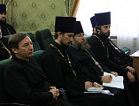 Правящий архиерей Шахтинской епархии Преосвященнейший епископ Симон возглавил годовое собрание духовенства Шахтинской епархии