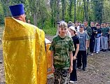 В станице Боковской прошли военно-полевые сборы допризывной казачьей молодежи Верхне-Донского округа