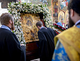 Крестный ход с Донской иконой Божией Матери посетил храмы Шахтинской епархии