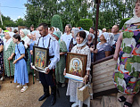 Радость общей молитвы: в Красновском храме отметили престольный праздник в честь преподобного Серафима Саровского