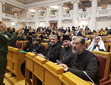Иерей Владислав Касьянов выступил на Международной юбилейной встрече «Иоанновская семья – десять лет труда и молитв» с докладом о социальном служении в Шахтинской епархии по оказанию помощи семьям, оказавшимся в трудной жизненной ситуации