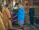 В день своего рождения правящий архиерей Шахтинской епархии Преосвященнейший епископ Симон совершил Божественную литургию в Покровском кафедральном соборе города Шахты