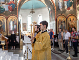 В день памяти пророка Божия Илии Преосвященнейший епископ Симон совершил Божественную литургию в Покровском кафедральном соборе города Шахты