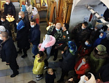 В храме в честь Донской иконы Богородицы состоялась встреча казаков станицы Мало-Несветаевской с духовником