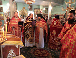 Духовенство и паломники Шахтинской епархии совершили традиционную поездку в храм хутора Елань