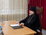 Преосвященнейший епископ Симон возглавил работу Епархиального совета