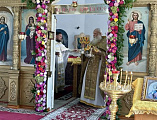 В храме посёлка Тарасовский отметили престольный праздник святителя Тихона Задонского