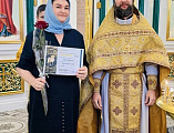 В храме святого благоверного князя Александра Невского вручены сертификаты об окончании Патриаршей программы изучения Библии