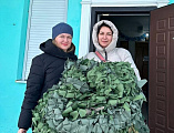 Прихожане храма великомученика Пателеимона продолжают вносить свой вклад в помощь воинам