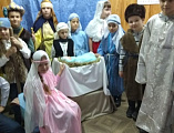 В храме святого Иоанна Кронштадтского г. Шахты прошло праздничное мероприятие, посвященное Рождеству Христову