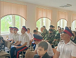 Руслан Анатольевич Ткаченко встретился со студентами Миллеровского казачьего техникума