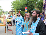 Начался водный крестный ход по рекам Северский Донец, Дон и Маныч, посвященный 800-летию со дня рождения святого благоверного великого князя Александра Невского и 10-летию образования Шахтинской епархии