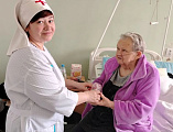 Сестры милосердия при Державном храме Донецка поделились пасхальной радостью