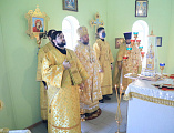Преосвященнейший епископ Симон совершил воскресную Божественную литургию в храме праведного Иосифа Обручника города Шахты