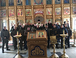 В храме в честь Донской иконы Божией Матери г. Новошахтинска молитвой почтили память репрессированных казаков