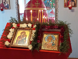 Приход молитвенного дома Иверской иконы Божией Матери х. Чирский Советского района отметил престольный день