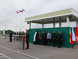 Благочинный приходов Нижнедонского округа поздравил юнармейцев с принятием присяги